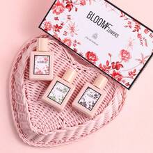 BLOOMF LOWERS Eau de toilette 30ml*3,3 juegos de perfume para mujeres con sabor a flores y frutas - Fresco - Ver 1