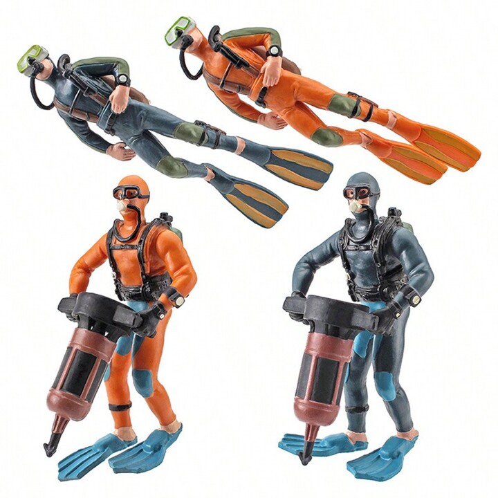 Scuba diver hot sale action figure