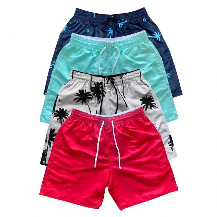 Men Shorts - Rojo - Ver 1