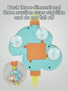 Juguete De Baño Para Bebé, Elefante Electrónico, Rociador De Ducha, Juguete De Agua, Disponible En Rosa Y Azul, 1 Ud. - Azul - Ver 4