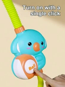 Juguete De Baño Para Bebé, Elefante Electrónico, Rociador De Ducha, Juguete De Agua, Disponible En Rosa Y Azul, 1 Ud. - Azul - Ver 5
