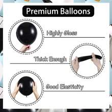 13入組企鵝乳膠箔氣球套裝-企鵝生日裝飾動物主題派對生日派對用品 - 彩色 - 查看 5