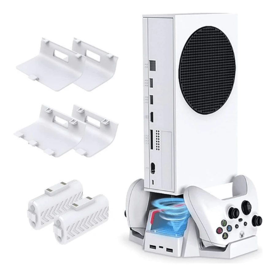 Suporte Cooler Dobe Charger Para Xbox Series S - Branco - Visão 1