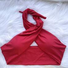 Women Tops - Red - View 3
