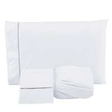 Sheet Sets With Pillowcases - 白色 - 查看 2