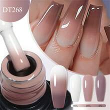 12pcs/Set Temperature Changing Gel Nail Polish Set, Winter Color Changing Semi-Permanent Nail Polish, Removable UV/LED Lamp, Long-Lasting Nail Gel Polish Set - 彩色 - 查看 4