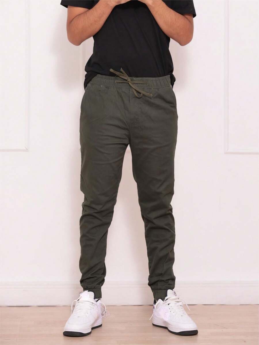 Men Jeans - xanh quân đội - Xem 1