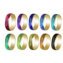 1 Anillo Sensible A La Emociones De Cambio De Temperatura Adecuado Para Uso Diario