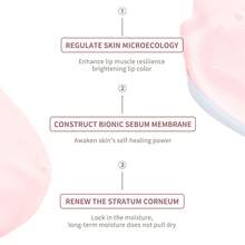 Night Moisturizing Lip Mask, Jelly Lip Balm, Water Moisturizing, Anti-Cracking, Lip Care Product - Green - View 8