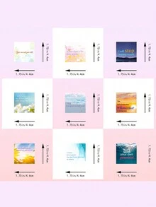 50入組鼓舞人心的貼紙,激勵人心的引文貼紙,適用於青少年和成人時尚無水標正面貼紙,適用於水瓶、書籍、筆記型電腦 - 格言 - 查看 2