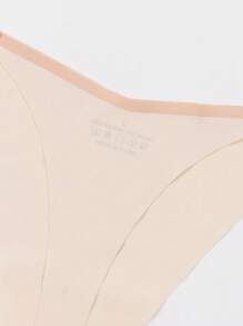 6pcs Comfortable And Breathable Seamless T-Back Sexy G-Strings - Khaki - View 8