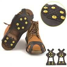 2 件裝男女防滑 10 釘鞋套冰鞋 - 彩色 - 查看 1