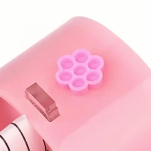 Máquina De Ventilación De Pestañas Automática, Fácil Separación De Pestañas Una Por Una, Máquina De Extensión De Pestañas Que Florece Para Hacer Abanicos, Herramienta Esencial Para Artistas De Pestañas, Para Extensiones De Pestañas - Rosa - Ver 7