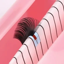 Máquina De Ventilación De Pestañas Automática, Fácil Separación De Pestañas Una Por Una, Máquina De Extensión De Pestañas Que Florece Para Hacer Abanicos, Herramienta Esencial Para Artistas De Pestañas, Para Extensiones De Pestañas - Rosa - Ver 5
