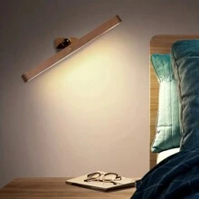 1pc Led Mirror Light Wireless Cabinet Night Light For Wardrobe, Kitchen, Wall