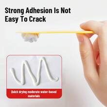 Drywall Repair Kit, Spackle Wall Repair With Scraper, Plaster Wall Repair,Wall Mending Agent,Easy To Fill Holes In Home Wall And Quick Repair Crack - White - View 3