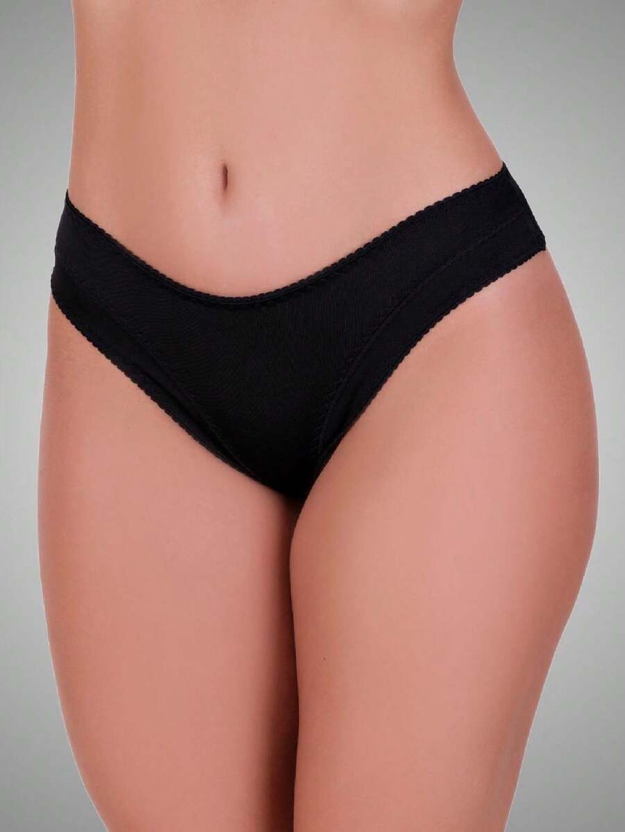 Women Thongs - màu đen - Xem 1