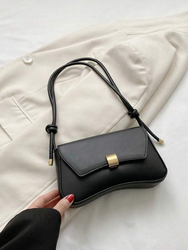 Borsa retrò leggera in  marrone cioccolato a lato con patta, perfetta per ragazze adolescenti, studentesse universitarie, giovani professionisti e lavoratori bianchi. Ideale per ufficio, università, lavoro, business, spostamenti, attività all'aperto, viaggi ed uscite casuali.
