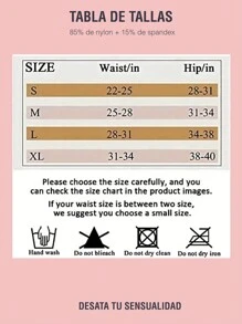 Panty Calzon con Relleno Gluteos Mujer | Realce Natural - Negro - Ver 7