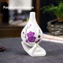 1個六孔高音c調短嘴奧卡琴樂器,早期音樂教育的樂器,適用於初學者,新年和生日禮物 - 彩色 - 查看 8