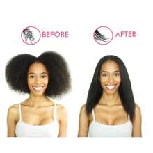 YONGSTYLE Professional Steam Hair Straightener - 2-In-1 Flat Iron Steamer - Silk Press Results - Works On Thick Coarse Hair | Home & Salon Use | Ceramic Tourmaline Plates - Steam And Temp Control - Nhiều màu - Xem 4