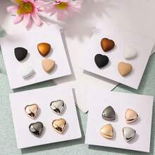 4入組流行強力磁性圍巾磁扣,防滑領扣磁扣,女性圍巾磁扣 - 彩色 - 查看 4