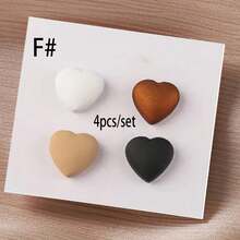 4入組流行強力磁性圍巾磁扣,防滑領扣磁扣,女性圍巾磁扣 - 彩色 - 查看 7