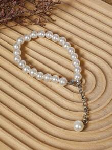 Pearl Chain Buckle Strap, Applicable For Women's Shoes, Sandals, Clothes, Bags, And Accessories