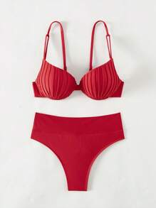 Women Bikini Sets - Đỏ - Xem 4