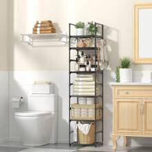 10 Tier Tall Shoe Rack Organizer For Closet Entryway, 20-24 Pair Shoe Boot Storage Rack, Narrow Metal Shoe Shelf Small Vertical Stackable Shoe Stand For Bedroom Corner With 2 Hooks PP Gaskets