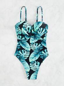 Women One-Pieces - 黑色 - 查看 3