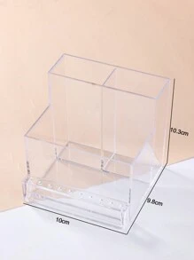 12pcs Plastic Press-On Nail Storage Box, Acrylic Nail Display Shelf, With 60pcs Double-Sided Adhesive Tape, Nail Salon Accessories,Nail Supplies,Nail Tools,Nail Art Tools,Back To School,Nails,Nail Tools For Press On NailsChristmas