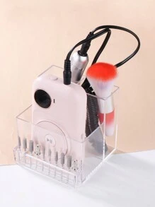 12pcs Plastic Press-On Nail Storage Box, Acrylic Nail Display Shelf, With 60pcs Double-Sided Adhesive Tape, Nail Salon Accessories,Nail Supplies,Nail Tools,Nail Art Tools,Back To School,Nails,Nail Tools For Press On NailsChristmas