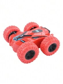 1入組每袋兒童慣性雙面越野車玩具,耐用特技賽車模型,男孩生日禮物,隨機顏色 - 彩色 - 查看 7