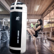 Saco De Boxeo Big Boss 150kg Vacio Costal De Box Muay Thai - Blanco - Ver 6