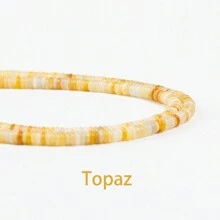 50顆7*2mm多色水晶玛瑙珠子,diy珠鏈、耳環、手鍊等珠寶製作配件