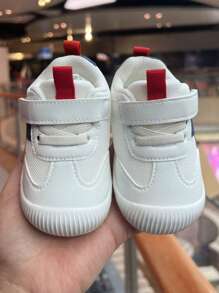 1 đôi Không giới tính Em bé Lưới thoáng khí Giày thể thao Đáy mềm Học tập Giày đi bộ , Thích hợp Đối với Bốn , Đúng mốt Toàn trận Thời gian rảnh rỗi Giày dép - Đỏ - Xem 8