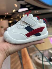 1 đôi Không giới tính Em bé Lưới thoáng khí Giày thể thao Đáy mềm Học tập Giày đi bộ , Thích hợp Đối với Bốn , Đúng mốt Toàn trận Thời gian rảnh rỗi Giày dép - Đỏ - Xem 9