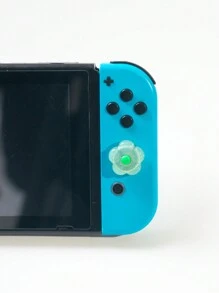 Agitomo 4pcs/Set Flexible Silicone Flower Joystick Caps Compatible With Switch/Switch Oled/Switch Lite/Joy-Con - Multicolor - View 6