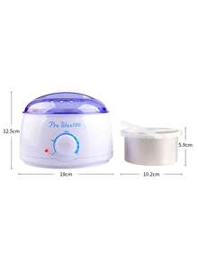 Kit Fundidora Para Depilar Con 5 Ceras Españolas - Azul - Ver 4