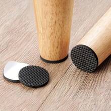 30入組1.06吋家具貼墊,自黏膠貼家具貼墊,可切割羊毛毡椅腳貼墊,家具腳椅腿防刮花地墊,適用於硬木地板的家具羊毛墊,黑色 - 黑色 - 查看 7