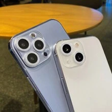 2入組白色時尚抗眩相機鏡頭保護貼,兼容 Iphone 11/11 Pro/11 Pro Max/iphone 12 Mini/12/12 Pro/12 Pro Max/iphone 13 Mini/13/13 Pro/13 Pro Max/iphone 14/14 Pro/iphone 14 Plus/14 Pro Max/iphone 15/15 Pro/15 Plus/15 Pro Max - 白色 - 查看 4