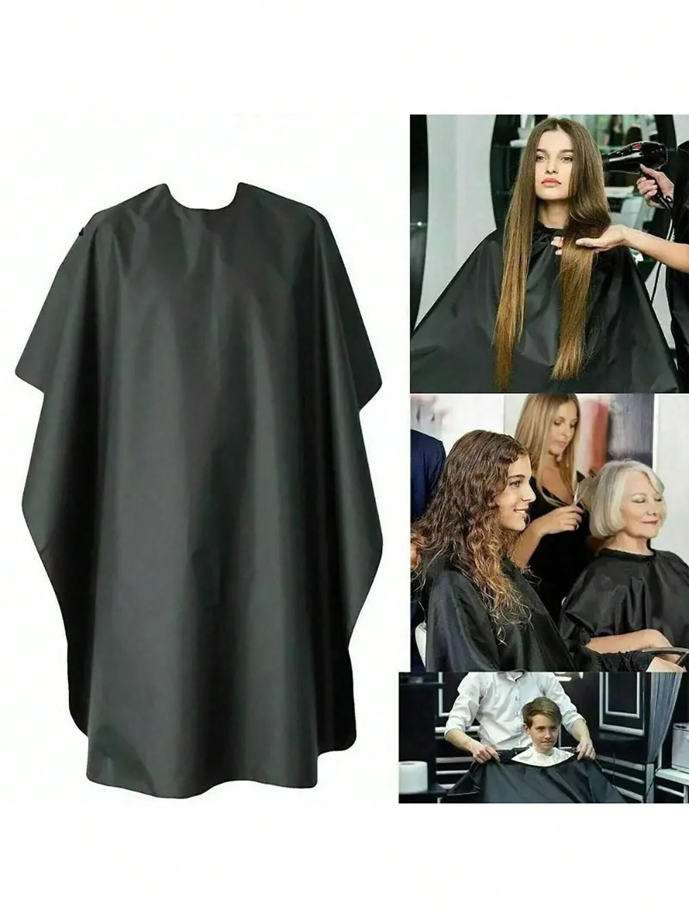 1PC Waterproof Haircut Cape Cloth Cutting Hair Pattern Salon Barber