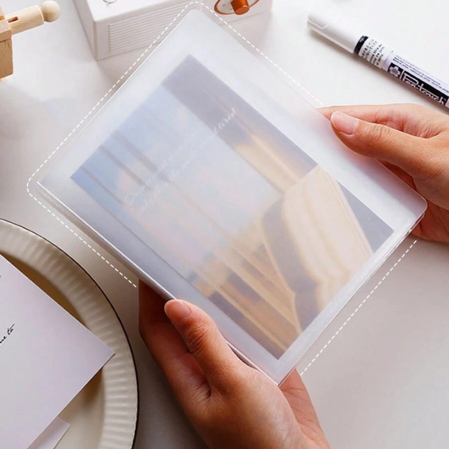 1pc A6 Size Pocket Style Storage Photo Album With 40 Pages, Mini And Lovely Back To School