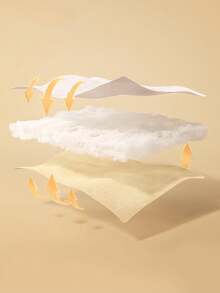 YOUQi 嬰兒男童熊拼貼卡通印花連身衣 - 杏色 - 查看 4