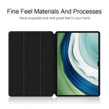 1入黑色殼，適用於華為MatePad Pro 13.2 2023 5G款，軟硅膠保護套，帶智能睡眠功能，適用於MatePad Pro 13.2英寸PCE-W30款 - 商務黑 - 查看 6