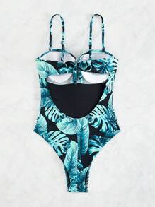 Women One-Pieces - 黑色 - 查看 2