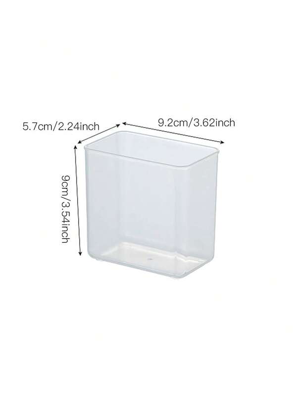 6pcs Refrigerator Side Door Storage Box Side Storage Door Packing And Organizing Artifact Inside
