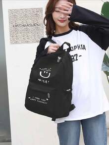 Women Functional Backpacks - màu đen - Xem 2