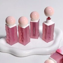 Shaqinuo水玻璃唇膠鏡光唇油全效保濕豐唇唇蜜,滋潤甜美唇膏光澤 - 04# - 查看 5